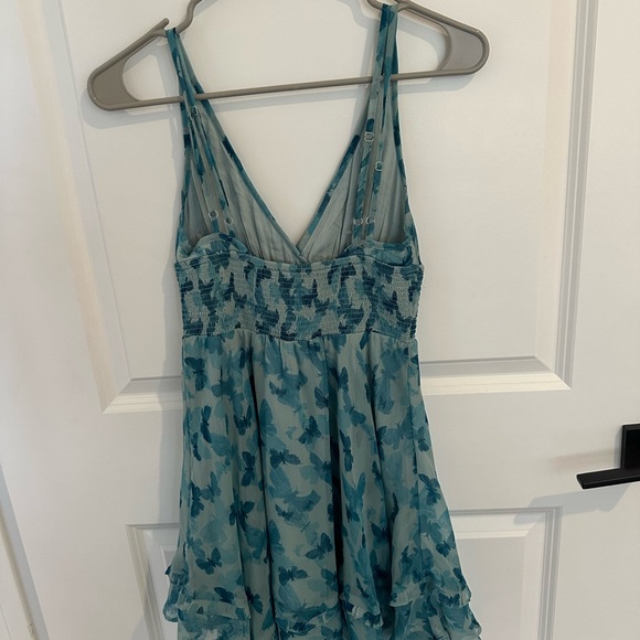 Blue Floral Dress - Picture 8 of 8